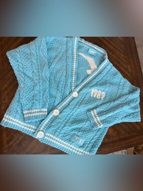Taylor Swift 1989 Taylor’s Version Blue Knit Cardigan XS / SM